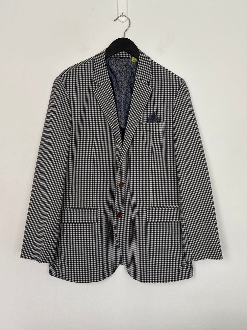 ROBERT GRAHAM - Classic Fit, Gingham / Check Men's Sport Coat. Men’s 42